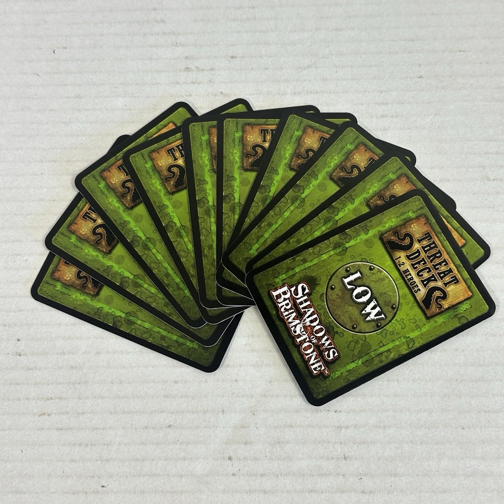 Shadows of Brimstone City of the Ancients Low Threat Deck 10 Cards Complete Set